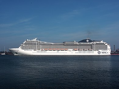 Partita da Genova la sesta World Cruise di MSC Crociere .