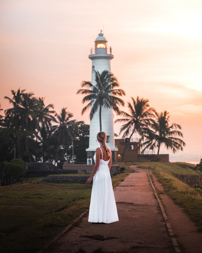 A Galle il passato coloniale dello Sri Lanka.