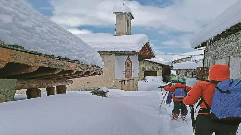 Ciaspole, chiari di luna e animal watching. La vacanza neve, ma senza sci.