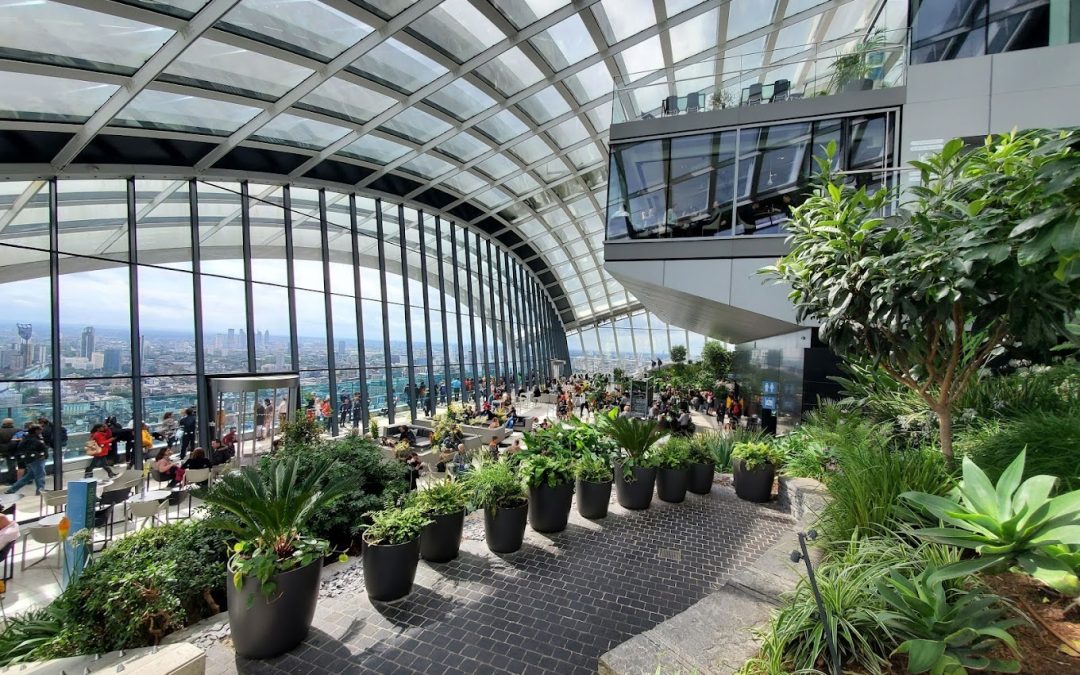 Sky Garden, il giardino più alto di Londra.