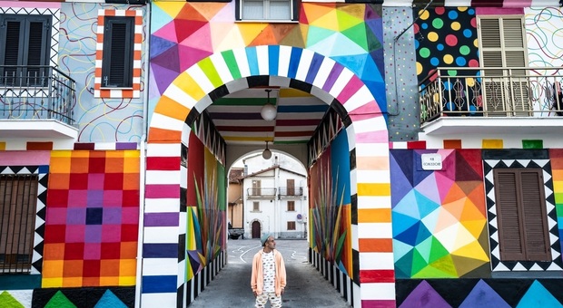 Aielli, il borgo a colori della Marsica: quei bei sogni dipinti a un passo dalle stelle.