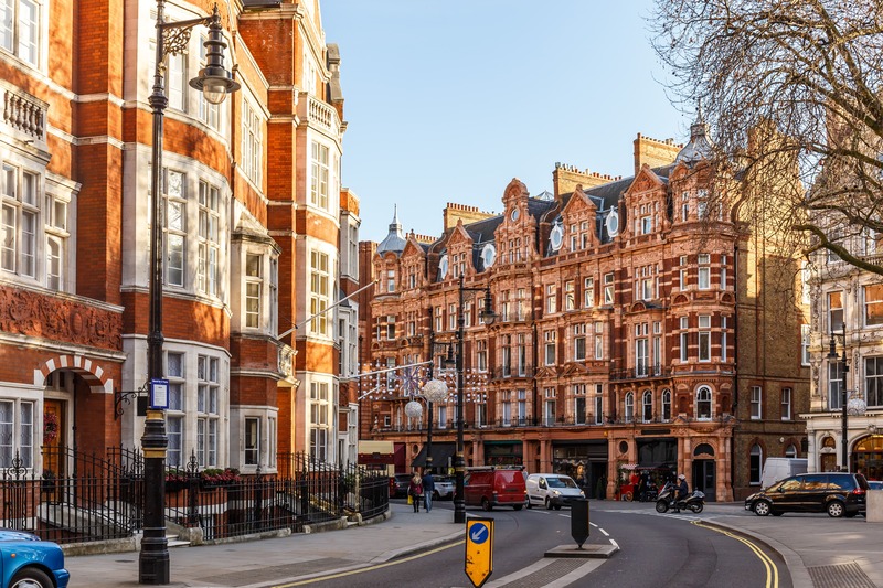 Itinerario a Mayfair, Londra