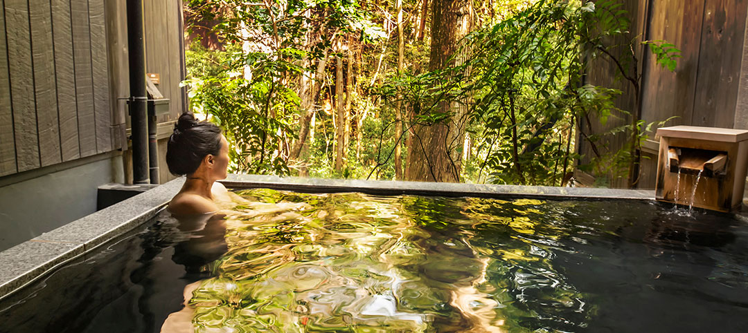 Onsen, via giapponese al benessere