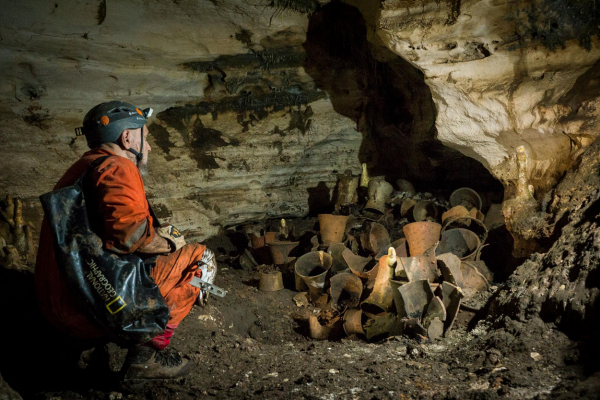 La grotta del dio giaguaro a Chichén Itzá